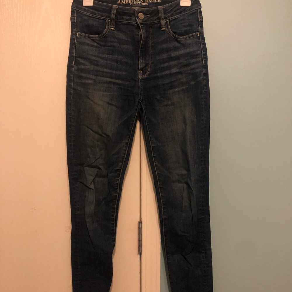 American Eagle Super High Rise Jegging Short